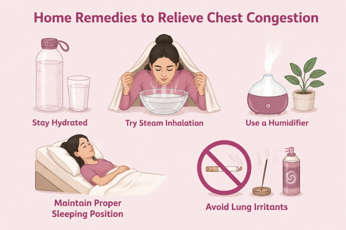 Home Remedies to Relieve Chest Congestion